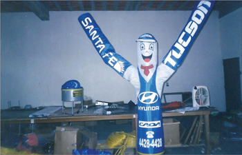 Boneco com boné Inflável - 72